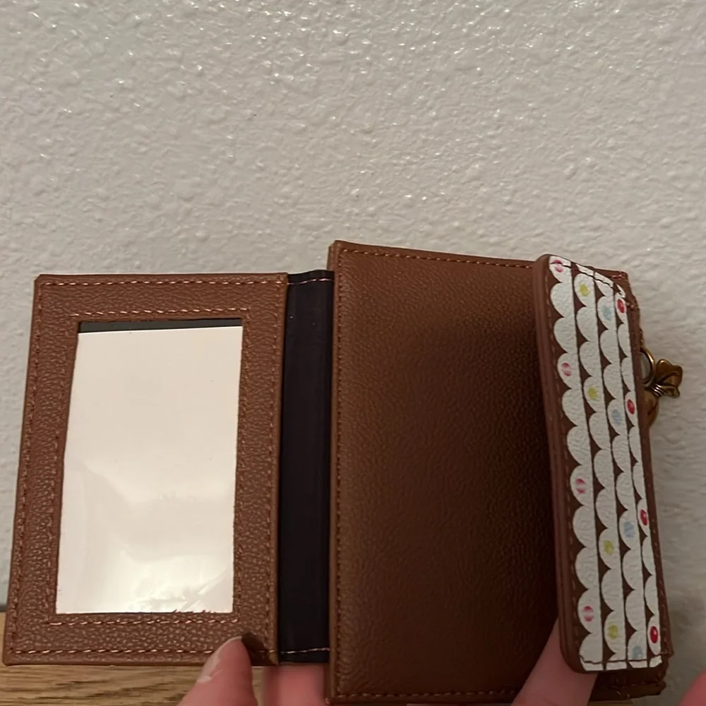 Betsey Johnson Brown Gingerbread House Wallet - Picture 3 of 4